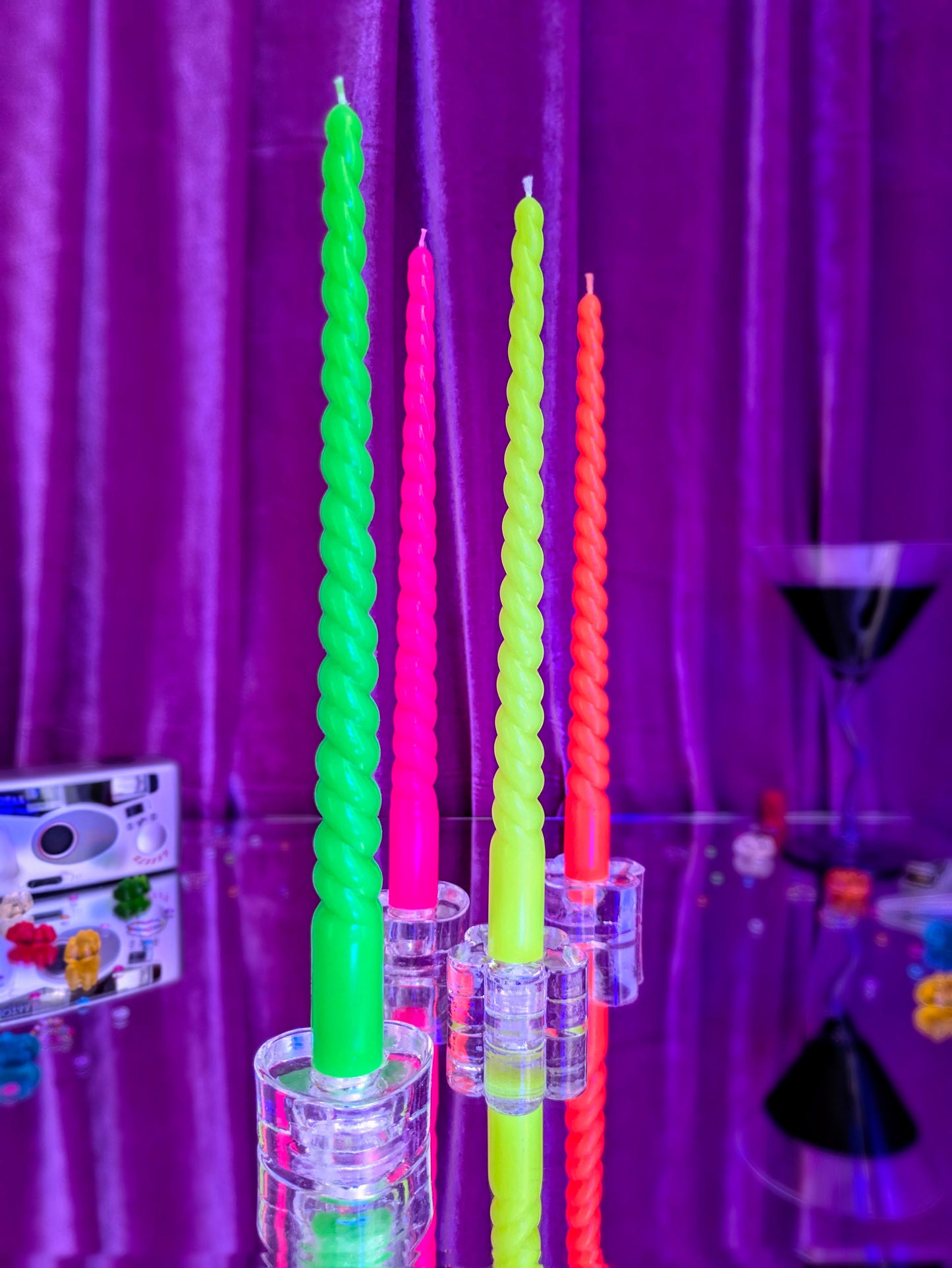 'Magic Wand' Taper Candle
