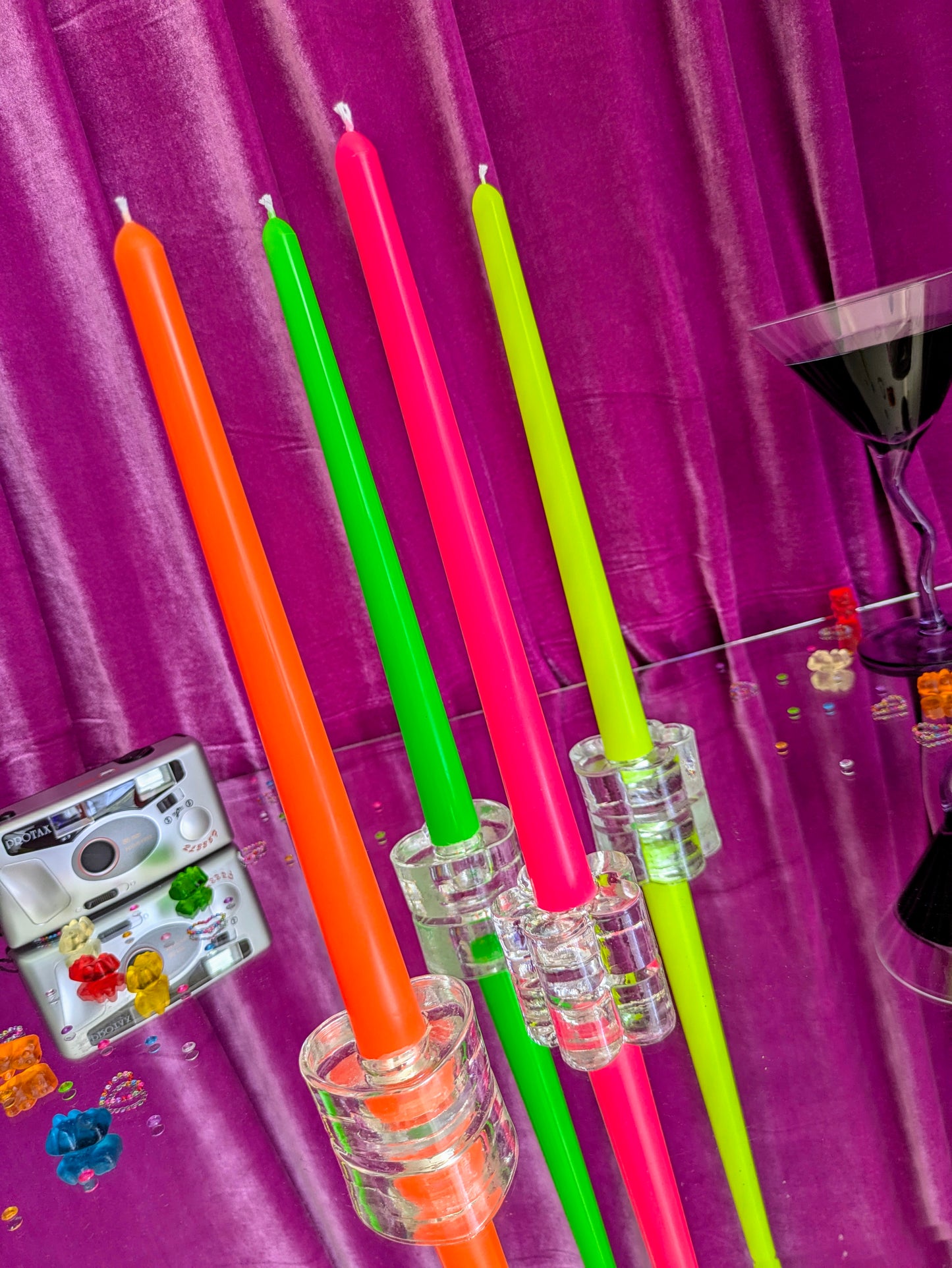 'The Straights' Taper Candle